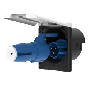 Enchufe de entrada de energía <span class=keywords><strong>ARANA</strong></span> de 16 amperios resistente a <span class=keywords><strong>la</strong></span> intemperie para caravanas, autocaravanas y remolques de camping. - Product Image 2