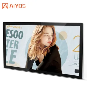 43 inch Factory Direct Indoor Wall Mounted LCD Digital Signage Advertising Players Display Totem 500 nits