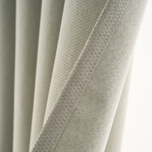 Venta de fábrica, cortina de lujo barata opaca completa para tela Jacquard - Product Image 1