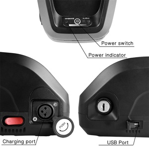Hailong 48V 13Ah tubo descendente de iones de litio recargable 30A para Kit de Motor de bicicleta eléctrica incluye cargador <span class=keywords><strong>2A</strong></span> Stock de almacén de la UE - Product Image 2