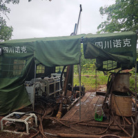 Machine de forage géotechnique portable et compacte facile à transporter pour échantillons de carottage SPT jusqu'à 800 m
