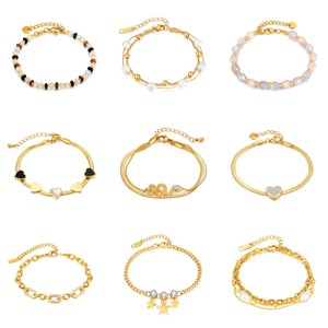<span class=keywords><strong>Bracciali</strong></span> in Acciaio Inossidabile 316L di Alta Qualità, Placcati in Oro Rosa, per Donne, Produzione Cinese 2025 - Product Image 5