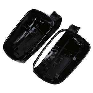 Tapa de espejo <span class=keywords><strong>retrovisor</strong></span> cubierta de espejo lateral de ala negra brillante carcasa del mismo tamaño apto para VOLKSWAGEN <span class=keywords><strong>Golf</strong></span> <span class=keywords><strong>4</strong></span> MK4 Bora 1998-2004 - Product Image 3