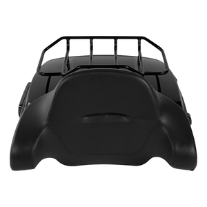 TCMT Chopped Tour Pack, <span class=keywords><strong>feu</strong></span> <span class=keywords><strong>arrière</strong></span> LED, porte-bagages <span class=keywords><strong>arrière</strong></span>, dossier de selle, porte-bagages, compatible avec <span class=keywords><strong>Harley</strong></span> Touring Electra Road Street Glide 2014-2026 - Product Image 4