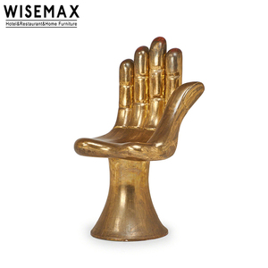 Chaise en fibre de verre, mobilier décoratif d'intérieur, design créatif, robinets de salle à manger, en plastique coloré, 1 pièce - Product Image 2