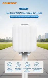 Nouveau routeur maillé WiFi 7 extérieur longue portée <span class=keywords><strong>Comfast</strong></span>, point d'accès sans fil double bande, étanche IP67, répéteur RJ45 - Product Image 2