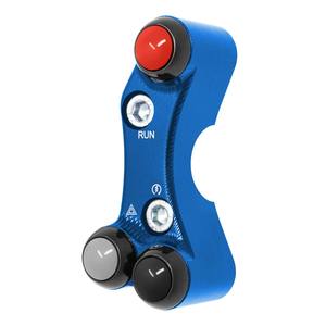 Interruptor de manillar derecho para Yamaha YZF-R7 (agujeros desalineados) (azul) - Product Image 4