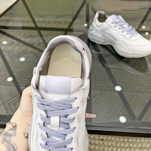 Sneakers en cuir de luxe pour l'été, de haute qualité, confortables, style classique décontracté, chaussures de marche - Product Image 2
