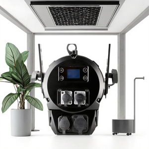 ไฟเวที VanGaa 150W RGBW <span class=keywords><strong>LED</strong></span> กันน้ำระดับ IP65 สำหรับสตูดิโอและโรงละคร สีขาว ควบคุมด้วยระบบ <span class=keywords><strong>DMX</strong></span> 512 - Product Image 4