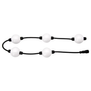 Boule LED DMX Spi, éclairage LED RGB, effets 3D, boule de cristal LED avec corde en acier, UCS1903, 50 mm, 6 LED, 24 V, boule de lumière LED <span class=keywords><strong>pixel</strong></span> - Product Image 1