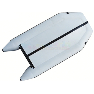 Bateau pneumatique en caoutchouc Hypalon de gros, 2,3 m, 3,8 m, bateau pneumatique d'assaut pour la pêche, avec alliage d'aluminium, pêche sportive - Product Image 4