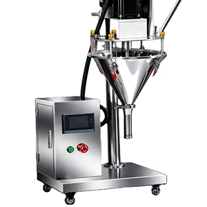 Semi-Automatic Servo Motor Drive Dosing <b>Machine</b> 500ml Laundry Detergent <b>Coffee</b> Cosmetic Protein Powder Barrel Pouch Bag 1-Year - Product Image 1