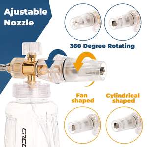 Machine de laveuse à haute pression 1/4 adaptateur de connecteur rapide Lance de canon à mousse - Product Image 4