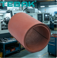 Plaque de protection TEBAK en PTFE anti-friction 1,5/2,0 mm bleu-vert pour guides linéaires, réparation de tours et outils de machine