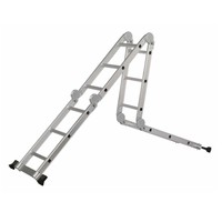 Échelle pliante multifonctionnelle moderne en aluminium conforme à la norme EN 131 pour l'industrie domestique, commande en gros