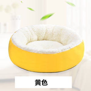 Suministro directo del fabricante Cama de gato redonda esponjosa y cómoda <span class=keywords><strong>para</strong></span> lana de cordero y algodón transfronterizo de <span class=keywords><strong>Amazon</strong></span> 100PCs MOQ - Product Image 5
