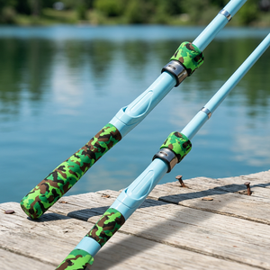 Caña telescópica de fibra de carbono de alta calidad, ligera, para pesca de carpa en agua dulce, fácil de transportar, caña de pesca 5H 6H para carpa. - Product Image 1