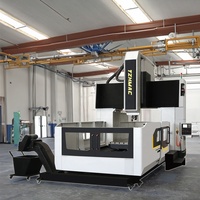 Centre d'usinage vertical CNC à 3 axes BT50 FANUC 5800x2800x2900mm avec banc en fonte, machine de fraisage et de perçage robuste