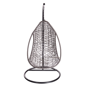 Moderno Conjunto de Muebles Colgantes de Mimbre y Metal para Jardín, Patio o Terraza, <span class=keywords><strong>con</strong></span> Asiento de Columpio de Ratán y Reposabrazos - Product Image 4