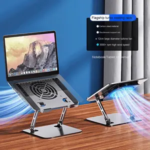 <span class=keywords><strong>Support</strong></span> ergonomique en aluminium et acier au carbone <span class=keywords><strong>pour</strong></span> <span class=keywords><strong>refroidisseur</strong></span> d'<span class=keywords><strong>ordinateur</strong></span> <span class=keywords><strong>portable</strong></span> <span class=keywords><strong>Support</strong></span> de base de refroidissement à turbine d'occasion avec grand ventilateur de refroidissement - Product Image 6
