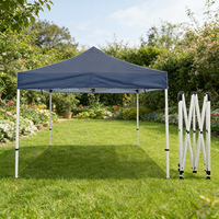 Tente de jardin Da Niu 1,5x1,5m, imperméable, avec structure en alliage d'aluminium, compacte et pliable, pour les sports, les barbecues, les fêtes et les mariages