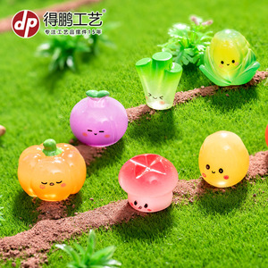 Dp Resin Vegetable Figurine <b>Miniature</b> Garden Ornament Home Decoration Craft Gift - Product Image 3