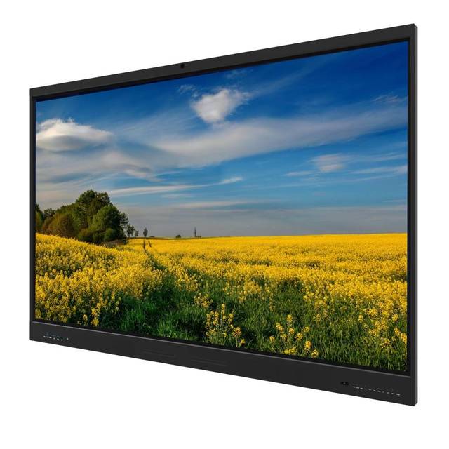 LED LCD 4K UHD Android EDLA Google Certified Smart Portable Monitor Teaching Boards 65 75 86 Inch With Speaker Light Sensor Wifi