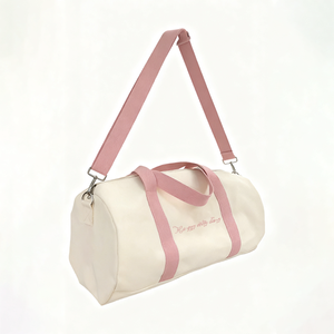 กระเป๋าเดินทางทรงดัฟเฟิลกระเป๋าปักลายสำหรับผู้ชายและผู้หญิงเหมาะสำหรับการเดินทางบาสเก็ตบอลกีฬาโยคะ - Product Image 2