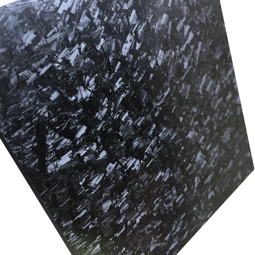Placa de fibra de carbono forjada personalizada, placa composta forjada em fibra de carbono