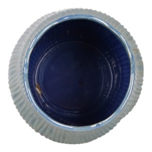 Vaso in Ceramica Ondulato Scultoreo, Vaso Moderno Scanalato per Fiori, Decorazione per Soggiorno e Camera da Letto - Product Image 3
