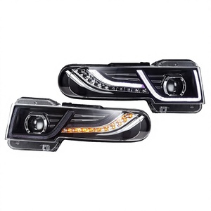 Faros LED para <span class=keywords><strong>FJ</strong></span> <span class=keywords><strong>Cruiser</strong></span> 2007-2023, Doble Haz con Rejilla, Señal de Giro Secuencial, VLAND Full LED, Lente Ahumada, Plug and Play 53100-35A30 - Product Image 3