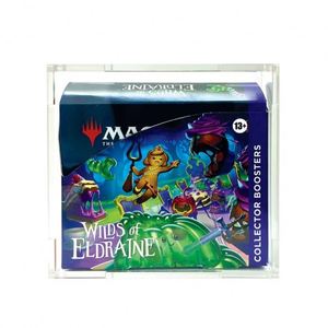 Vitrine moderne FX pour boîtes et paquets de boosters de cartes Magic Collector en acrylique |   Rangement personnalisable et design autoportant - Product Image 1