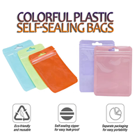 Sac Transparent à fermeture éclair scellé sur huit côtés avec sac à fond plat pour emballage alimentaire de farine de riz