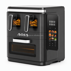 Freidora de Aire Digital OEM 3 en 1 de 3000W con Triple Recipiente (4L+4L+<span class=keywords><strong>9L</strong></span>), Panel de Control Plegable y Función de Horno para Asar y Grill - Product Image 1