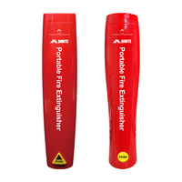 Extincteur aérosol portable personnalisé par le fabricant, rouge, certifié ISO9001, pour voiture, maison, école, usine, ordinateur