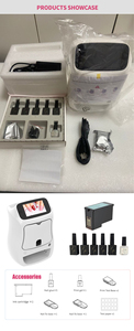 Machine d'impression numérique 3D automatique de haute qualité pour ongles, haute résolution, impression rapide, nettoyage facile, machine pour salon de manucure - Product Image 6
