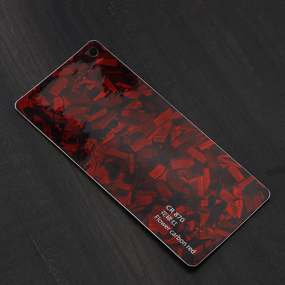 Flower carbon red