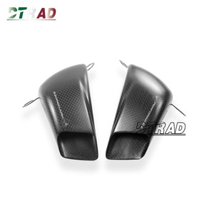 Cubierta de Fibra de Carbono para el Radiador y el Ducto de Aire para <span class=keywords><strong>DUCATI</strong></span> <span class=keywords><strong>Scrambler</strong></span> <span class=keywords><strong>1100</strong></span>, Hypermotard 950/SP, Diavel 1260 <span class=keywords><strong>S</strong></span>, Protector Térmico para Motocicleta - Product Image 3