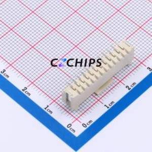 W200113K-12PW2431 Wire-to-Board Pin Header SMD,P=2mm Connector 1x12P 2mm Vertical Mount HY - Product Image 2