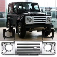Pour Land Rover DEFENDER 90/110 classique, mise à niveau style SVX, calandre avant en plastique, état neuf, CALANDRE AVANT (SVX)