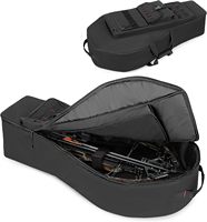 Grand sac de transport tactique en nylon imperméable pour arc et arbalète, étui rembourré pour flèches, sac à dos
