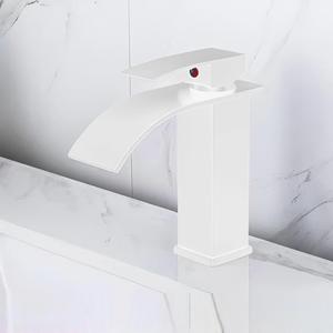 Robinet cascade en acier inoxydable, créatif, double usage eau froide et chaude, monotrou, pour <span class=keywords><strong>lavabo</strong></span> - Product Image 2