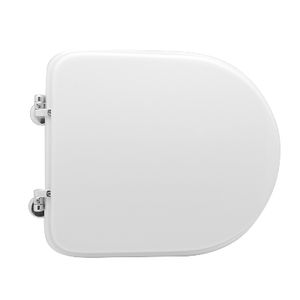 ฝารองนั่งชักโครกทรงกลม รุ่น Catalano สีขาว ขนาด 7 ชิ้น ยาว 50.5 ซม. กว้าง 37.5 ซม. - Product Image 1