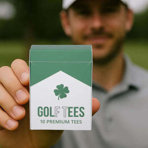 Tees de golf en bois de bambou biodégradables de qualité supérieure, lot de 10, personnalisables, style boîte à cigarettes, vente chaude - Product Image 3