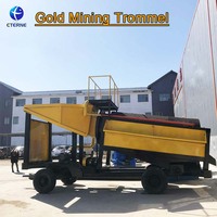 Équipement de traitement du minerai d'or alluvial pour la séparation de l'or dans la pierre