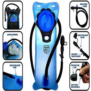 Bolsa de Hidratación de TPU de Grado Alimenticio Libre de BPA con Capacidad de 1-3L para Correr/Senderismo/Camping - Product Image 3