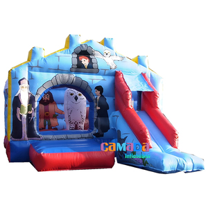 Moonwalk Inflable Bouncer Jumping Castillo hinchable Jumper <span class=keywords><strong>Harry</strong></span> Bounce <span class=keywords><strong>House</strong></span> Inflable Slide Combo - Product Image 3