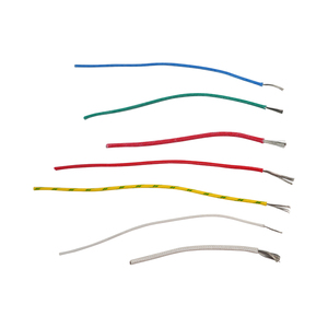 UL3122 16 17 18 20 22 24AWG Silicone Fibre de Verre Tressé Fils Électroniques Torsadés Câble Aérien RoHS pour Cuiseur à Riz <span class=keywords><strong>Électrique</strong></span> - Product Image 4