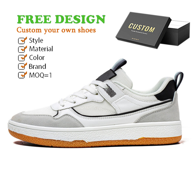 Custom OEM Original Logo Luxury Walking Style Men's High Quality Brand Sneakers Spring Winter Anti-Slip