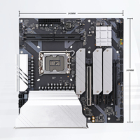 Placa Base Intel Z890 PRO Micro ATX, Z890PRO LGA 1851, Ranura para CPU Core Ultra Serie 200, Ultra5, Ultra7, Ultra9, M.2 SSD, Memoria DDR5